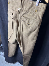 Load image into Gallery viewer, Genuine British Army Battledress Serge Trousers - Size 7 - 31" Waist - The Militaria Shop