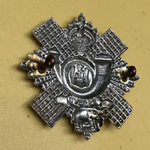 Load image into Gallery viewer, Original WW2 era British Army Highland Light Infantry HLI Cap Badge - The Militaria Shop