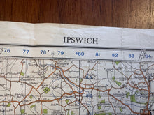 Load image into Gallery viewer, Original WW2 British Army GSGS OS Map England - Ipswich - The Militaria Shop