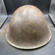 Load image into Gallery viewer, Original WW2 British/Canadian Army Mk3 "Turtle" Combat Helmet - The Militaria Shop
