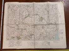 Load image into Gallery viewer, Original WW2 British Army GSGS Map of Scotland - Inverurie & Ellon - The Militaria Shop
