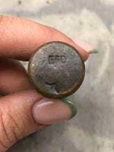 Load image into Gallery viewer, Original WW1 British Army SMLE Enfield Brass Oil Bottle - EFD Marked - The Militaria Shop