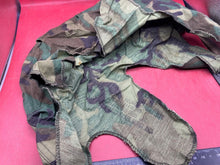 Load image into Gallery viewer, Original US Army M1 Camo Helmet Cover - Vietnam Found - Combat Worn - The Militaria Shop