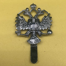 Load image into Gallery viewer, Genuine British Army 1st The Queen's Dragoon Guards Cap Badge - The Militaria Shop
