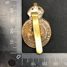 Load image into Gallery viewer, Original WW2 British Army Cap Badge - 7th Queens Own Hussars - The Militaria Shop