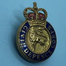 Load image into Gallery viewer, Original British Army Lapel Pin - Civil Defence Corps - The Militaria Shop