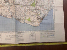 Charger l'image dans la galerie, Original WW2 British Army GSGS OS Map of Great Britain - Brighton & Eastbourne - The Militaria Shop