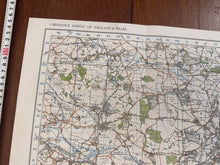 Load image into Gallery viewer, Original WW2 British Army GSGS OS Map of Great Britain - Doncaster - The Militaria Shop