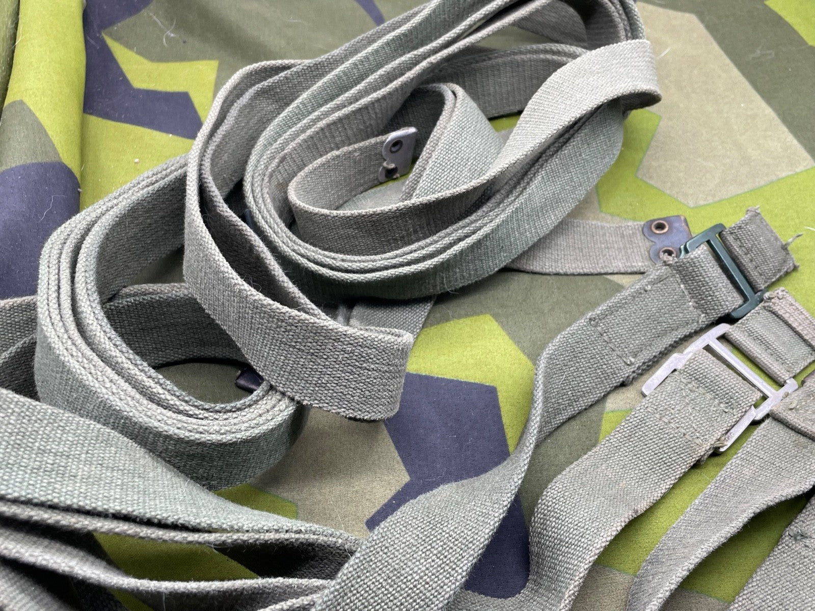 Original WW2 British Army 1944 Pattern Equipment Straps - The Militaria Shop
