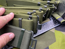 Load image into Gallery viewer, Original British Army and Air Cadet, Olive Green Working Belt - Large Size 52" - The Militaria Shop