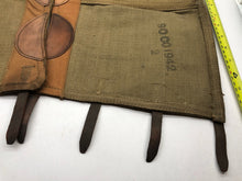 Load image into Gallery viewer, Original WW2 British Army 37 Pattern Despatch Riders High Sided Spats 1943 Dated - The Militaria Shop