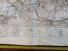 Load image into Gallery viewer, Original WW2 British Army OS Map of Scotland - Perth & Strath Earn - The Militaria Shop