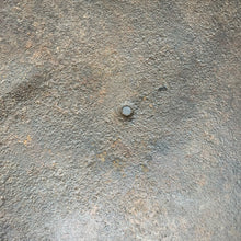 Charger l'image dans la galerie, Original British/Canadian Army WW2 Mk3 Turtle High Rivet Combat Steel Helmet - The Militaria Shop