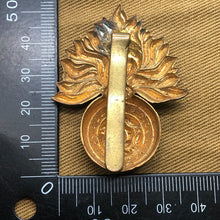 Load image into Gallery viewer, Original WW2 British Army Royal Fusiliers Cap Badge - The Militaria Shop