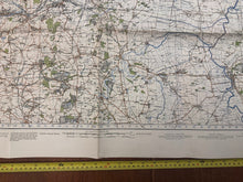 Load image into Gallery viewer, Original WW2 British Army GSGS OS Map of Great Britain - Doncaster - The Militaria Shop