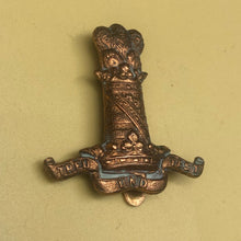 Charger l'image dans la galerie, Original British Army Cap Badge - 11th Prince Albert's Own Hussars - The Militaria Shop
