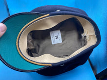 Lade das Bild in den Galerie-Viewer, Original British Army / Royal Signals Peaked Cap - Size 55 - The Militaria Shop
