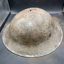 Load image into Gallery viewer, Original WW2 British Army Mk2 "Brodie" Combat Helmet - The Militaria Shop