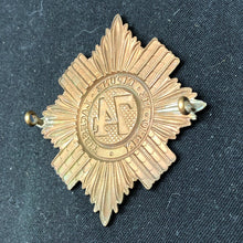Load image into Gallery viewer, British Army Brass Cap Badge - 74th Highland Light Infantry - The Militaria Shop