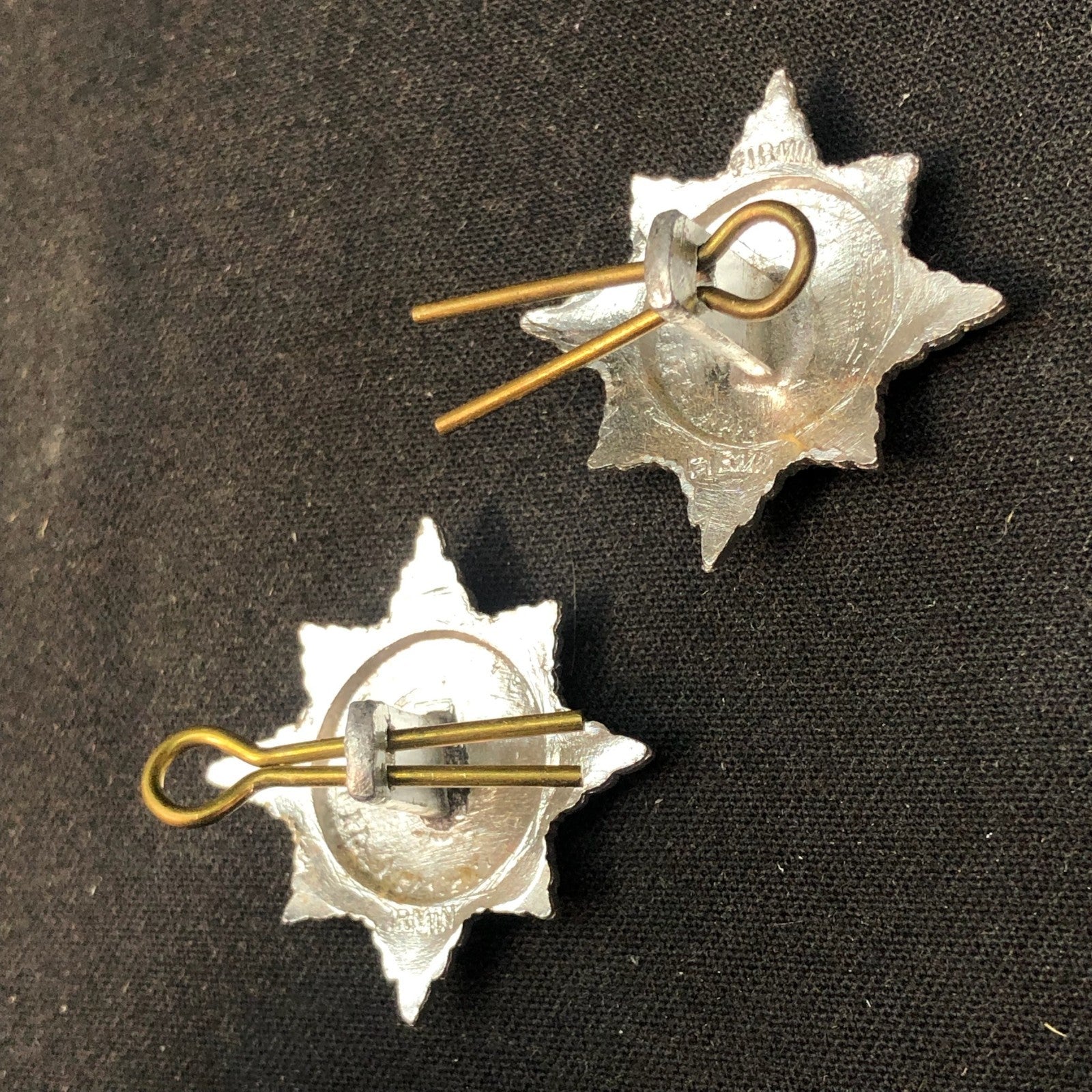 Original British Collar Badge Pair - Royal Dragoon Guards - The Militaria Shop