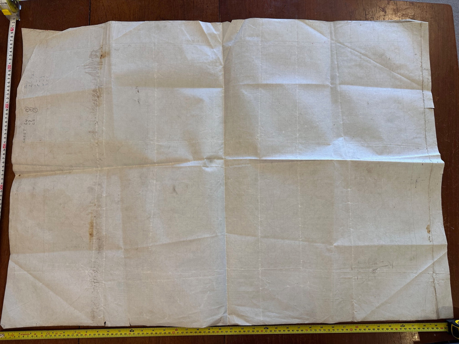 Original WW2 British Army GSGS Map of Scotland - Dundee & St Andrews - The Militaria Shop