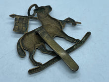 Load image into Gallery viewer, Original British Army The Queen's West Surrey Regiment Cap Badge - The Militaria Shop