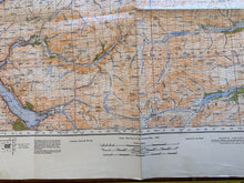 Load image into Gallery viewer, Original WW2 British Army GSGS Map of Scotland - Lochcarron & Dornie - The Militaria Shop