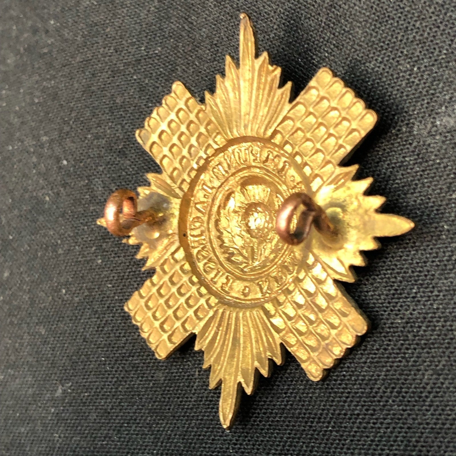 Original WW2 British Army Cap Badge - Scots Guards - The Militaria Shop