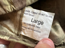 Load image into Gallery viewer, British Army Surplus GS Mk6 MTP Camouflage Cover - Size Large - The Militaria Shop