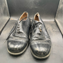 Load image into Gallery viewer, Genuine British Army Black Leather Dress Shoes - Size UK 9 L - The Militaria Shop