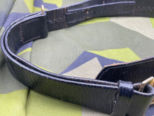 Load image into Gallery viewer, Original British Royal Navy Officer's Black Leather Belt with Gilt Buckle - The Militaria Shop