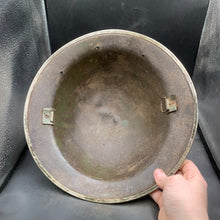 Load image into Gallery viewer, Original British Army WW2 Combat Steel Helmet - The Militaria Shop