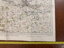 Load image into Gallery viewer, Original WW2 British Army GSGS OS Map of England - Darlington - The Militaria Shop