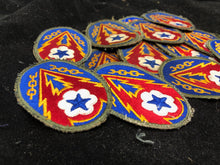 Charger l'image dans la galerie, Original WW2 US Army Advanced Communications Zone ETO Cloth Badge Patch - The Militaria Shop
