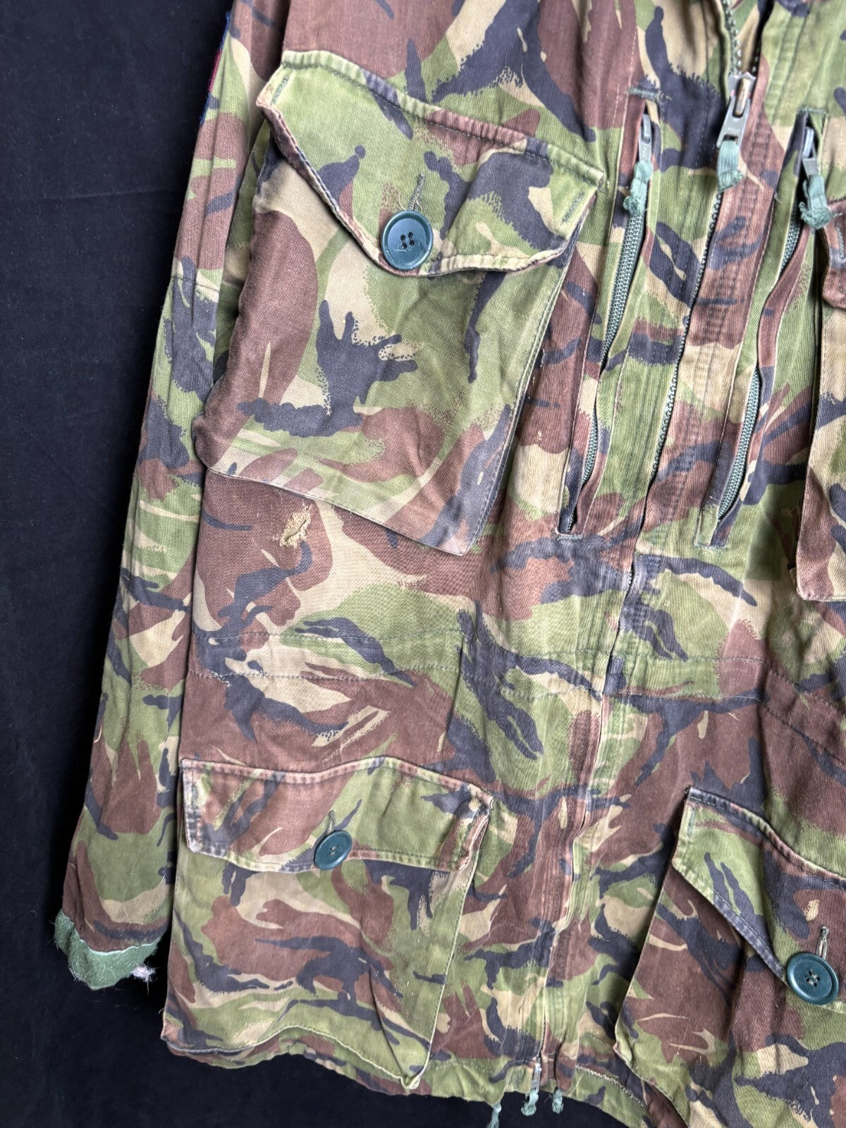 Surplus British Army Woodland DPM Smock Combat Jacket -Size 180/96 - The Militaria Shop