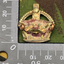 Load image into Gallery viewer, Original WW1/WW2 British Army Rank Crown - The Militaria Shop