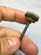 Load image into Gallery viewer, Original WW1 British Army SMLE Enfield Brass Oil Bottle - H.J&S - The Militaria Shop