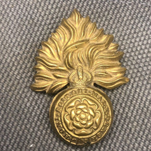 Load image into Gallery viewer, Original WW2 British Army Cap Badge - City of London Fusiliers - The Militaria Shop