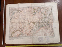 Load image into Gallery viewer, Original WW2 British Army GSGS OS Map of Great Britain - Llandrindod Wells - The Militaria Shop