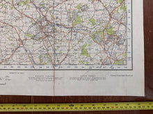 Charger l'image dans la galerie, Original WW2 British Army GSGS OS Map of England - Luton - The Militaria Shop