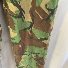 Load image into Gallery viewer, Original British Army 1968 Pattern DPM Camouflaged Combat Trousers Size 1 - 30" - The Militaria Shop