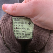 Load image into Gallery viewer, British Army Surplus Brown Leather Combat Patrol Boots - Size UK 9 W - The Militaria Shop