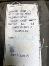 Load image into Gallery viewer, Grade 1 Used British Army No.2 Dress Uniform Jacket - Size 182/104/88 - The Militaria Shop