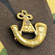 Load image into Gallery viewer, Original WW2 British Army Collar Badge - Oxfordshire & Buckinghamshire Light Inf - The Militaria Shop