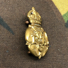 Load image into Gallery viewer, Original British Army Collar Badge - Women's Royal Army Corps - The Militaria Shop