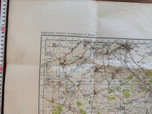 Load image into Gallery viewer, Original WW2 British Army OS Map of Great Britain - Bedford - The Militaria Shop
