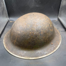 Load image into Gallery viewer, Original WW2 British Army Mk2 "Brodie" Combat Helmet - The Militaria Shop