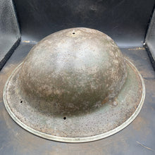 Load image into Gallery viewer, Original WW2 British Army Mk2 "Brodie" Combat Helmet - The Militaria Shop
