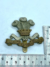 Load image into Gallery viewer, Original WW1 British Army Glamorgan Imperial Yeomanry Cap Badge - The Militaria Shop