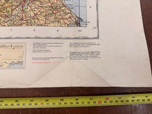 Load image into Gallery viewer, Original WW2 British Army RAF Navy Base Map of England - South West - Cornwall - The Militaria Shop